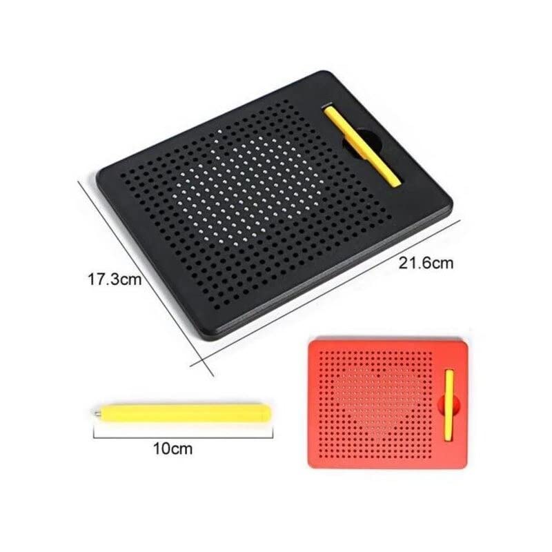 Magnetic Ball Drawing Board With Pen Kids Learning Drawing Sketch Pad Tablet Educational Toys For Children Adult Notebook Gift