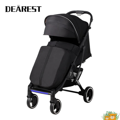 German brand high-end baby stroller 1-5 years old portable travel stroller one-click folding newborn stroller