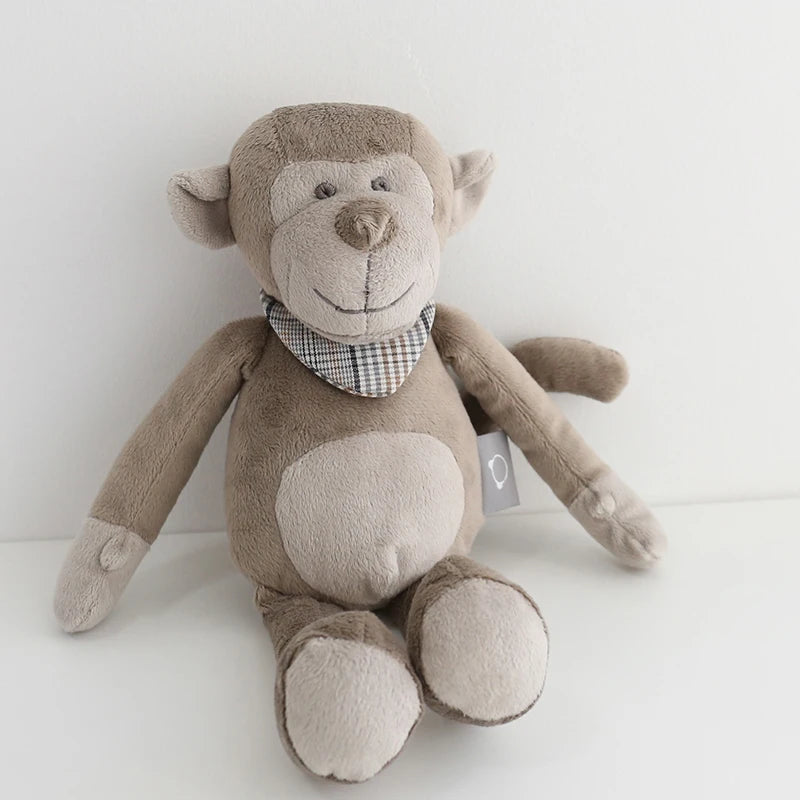 32cm Cute and Cuddly Monkey Plush Toys Soft Stuffed Animal Plushie Toy For Toddler Child Kids Babies Birthday Christmas Gifts