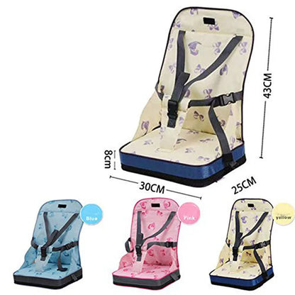 Portable Baby Kids Children Booster Seats Cushion Highchair Cushion Baby Chair Bag Foldable Infant Travel Booster Seat Momy Bag