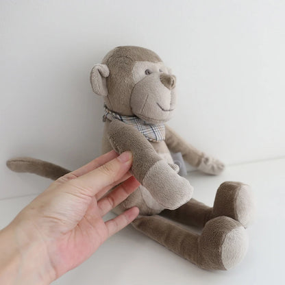 32cm Cute and Cuddly Monkey Plush Toys Soft Stuffed Animal Plushie Toy For Toddler Child Kids Babies Birthday Christmas Gifts