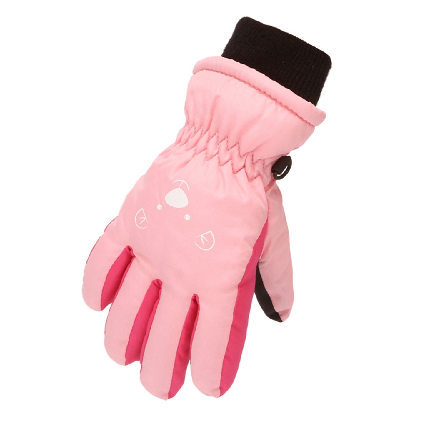 3-7Y Winter Kids Warm Snowboarding Ski Gloves Boy Girl Kids Snow Mittens Waterproof Skiing Breathable Air Outdoor Warm Gloves