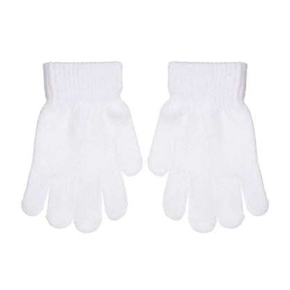 1 Pair Glove Children Magic Glove Girl Boy Kid Stretchy Knitted Winter Warm Full Finger Gloves Children's Figure Skating Gloves