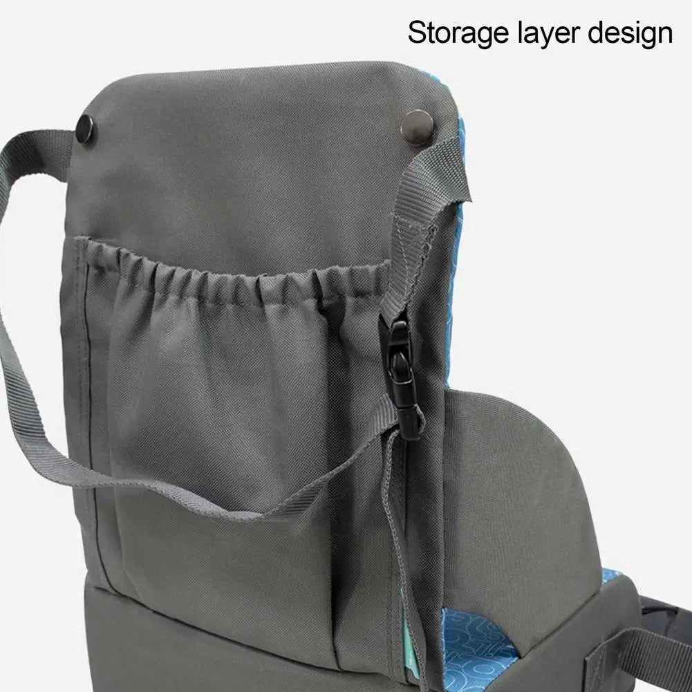 High Quality Fashion Baby Portable Booster Dinner Chair Oxford Water Proof Fabric Baby Chair Seat Safety Belt Feeding High Chair