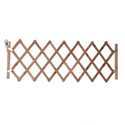 Wooden Fence Retractable Pet Gate Pet Fence Baby Door Gates Dog Stair Gate Extendable Safety Gate Child Safety Wood Door