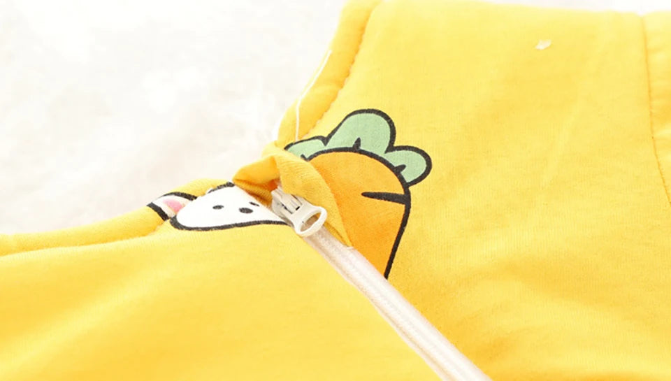 Sleeping Bag For Children 2.5Tog Baby Sleeping Bag Winter Thick Detachable Sleeves Anti-Kick Blanket Infant Quilt Sleepwear