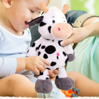 Cow Stuffed Animal Toys Plush Cow Animal Plushie Toy Cuddly Cow Plush Stuffed Animal Toy For Kids Toddler Boys And Girls