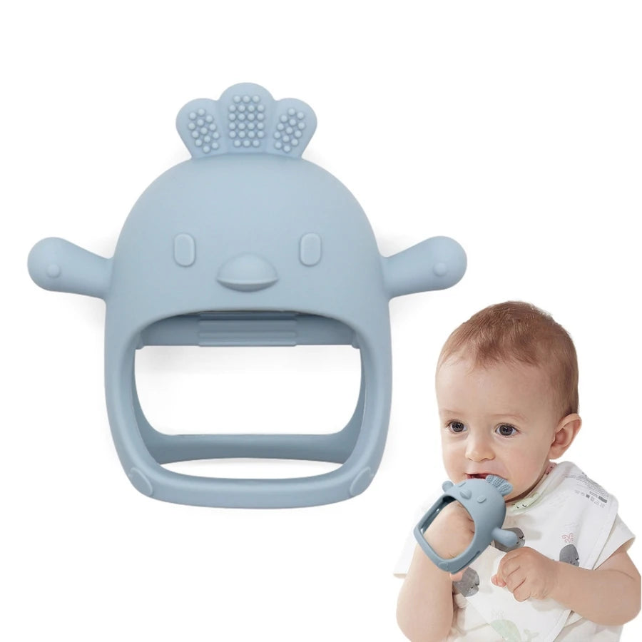 Baby Teether Gloves Kids Teething Silicone Dental Care Gums Anti-eating Hand Molar Stick BPA Free Baby Accessories Newborn