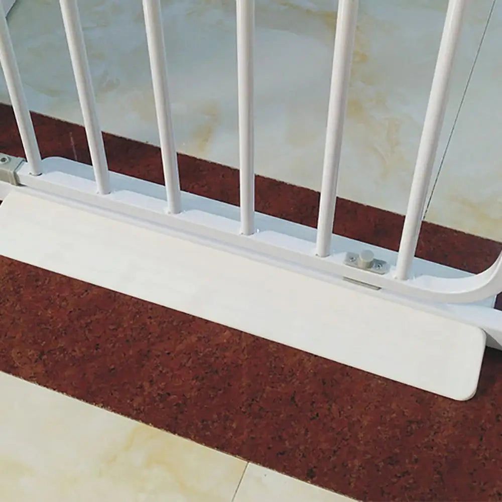 Baby Toddler Pet Gate Fence Fixing Stair Way Safety Lock Thru Door Guide Sheet