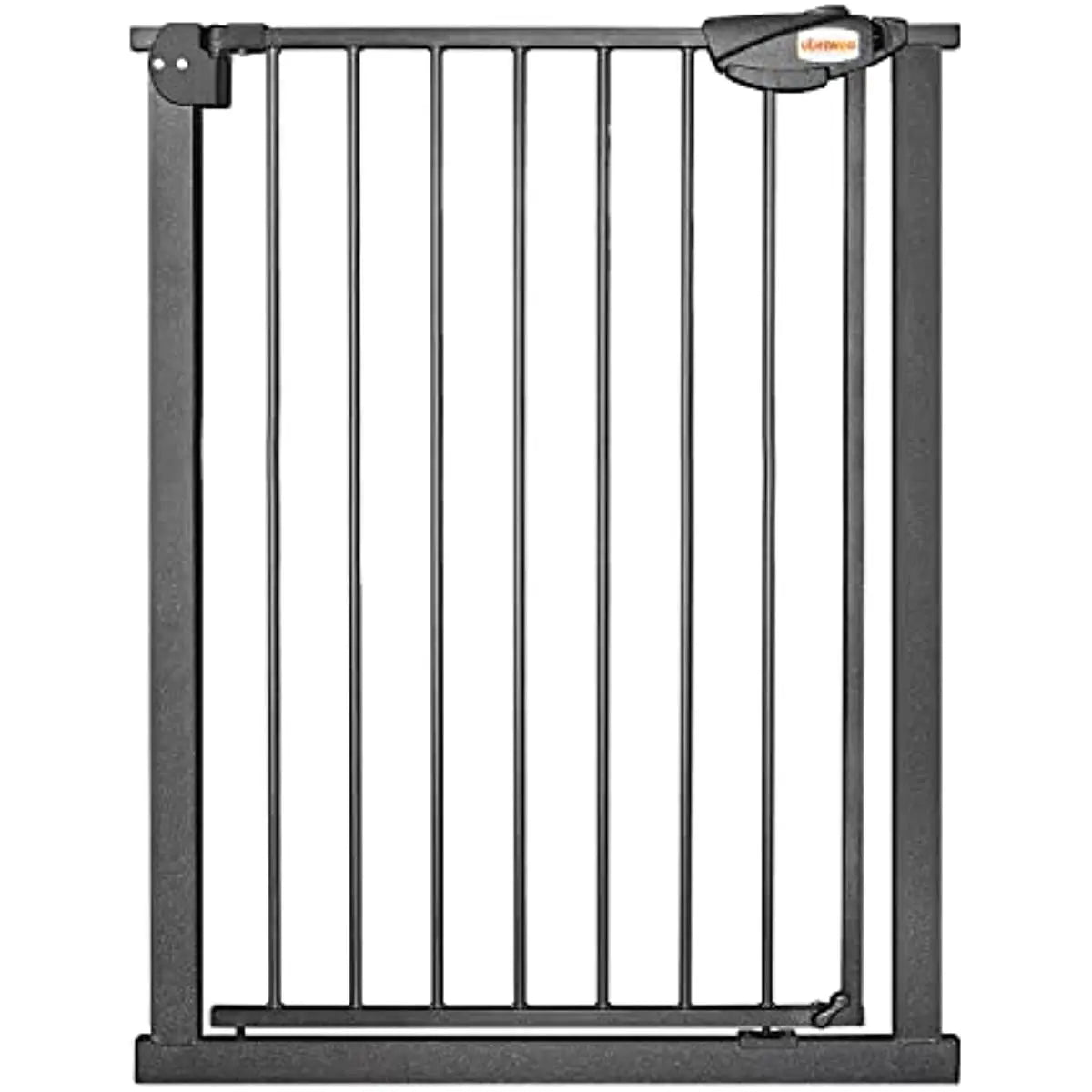 UBRAVOO Baby Gate for Doors and Stairs, Height 100 cm, Safety Pet Gate,  Automatic Closure, Triple Locking, JLB-MD01