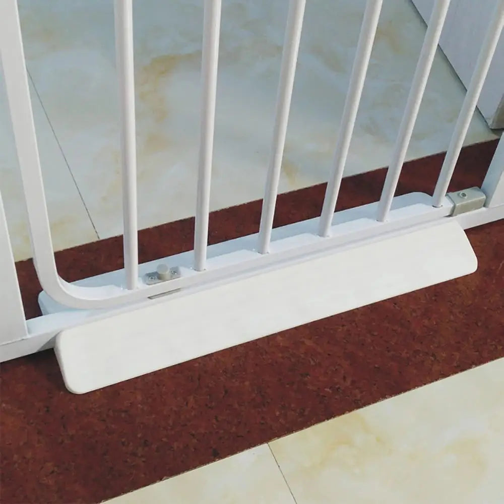 Baby Toddler Pet Gate Fence Fixing Stair Way Safety Lock Thru Door Guide Sheet