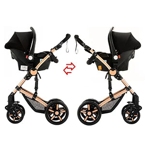 Baby Stroller 3 in 1 Stroller Baby lightweight Stroller pram Baby travel Stroller Car for Newborn Baby Trolley Folding Strollers