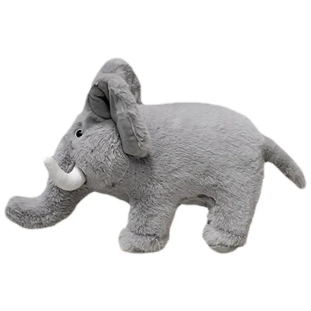 Elephant Plushie Cartoon Elephant Doll Plush Soft Toy 13.8inch Cute Cartoon Soft Stuffed Animal Toy For Kids Babies Toddler