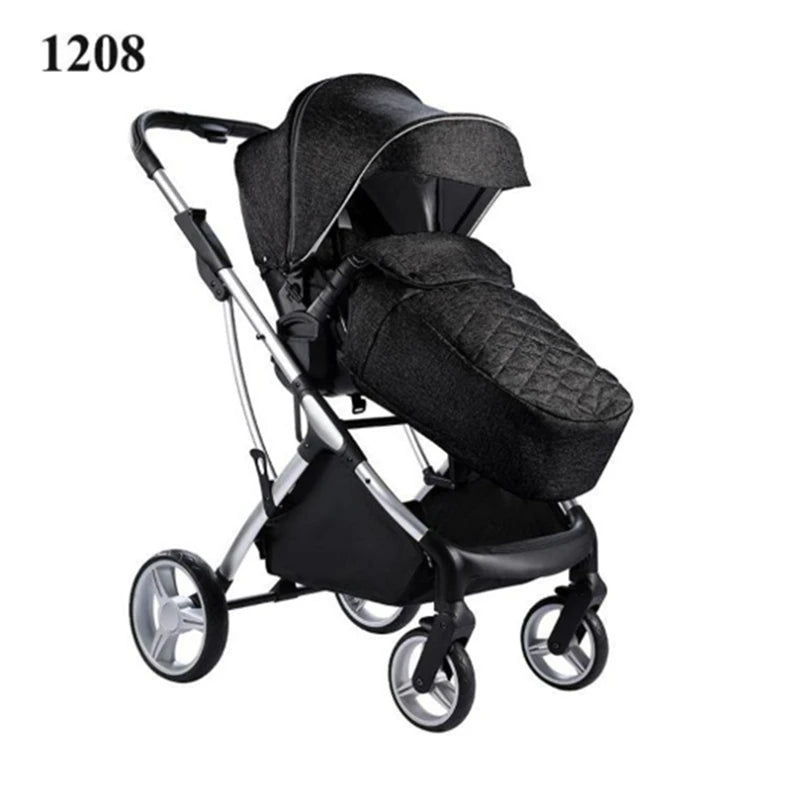 German brand high-end baby stroller 1-5 years old portable travel stroller one-click folding newborn stroller