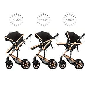 Baby Stroller 3 in 1 Stroller Baby lightweight Stroller pram Baby travel Stroller Car for Newborn Baby Trolley Folding Strollers