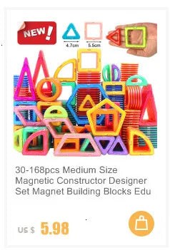 Standard Size Magnetic Building Blocks Magnetic Designer Construction Toys Model Building Magnet Blocks For Children Gifts