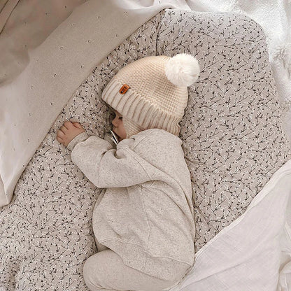 Baby Hat Boys Girls Cute Pompom Caps Bonnet Autumn Winter Ear Warm Baby Beanie Newborn Children's Hats Knitted Solid Kids Caps