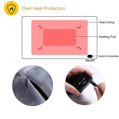 Comfort Cloud Heated Blanket USB