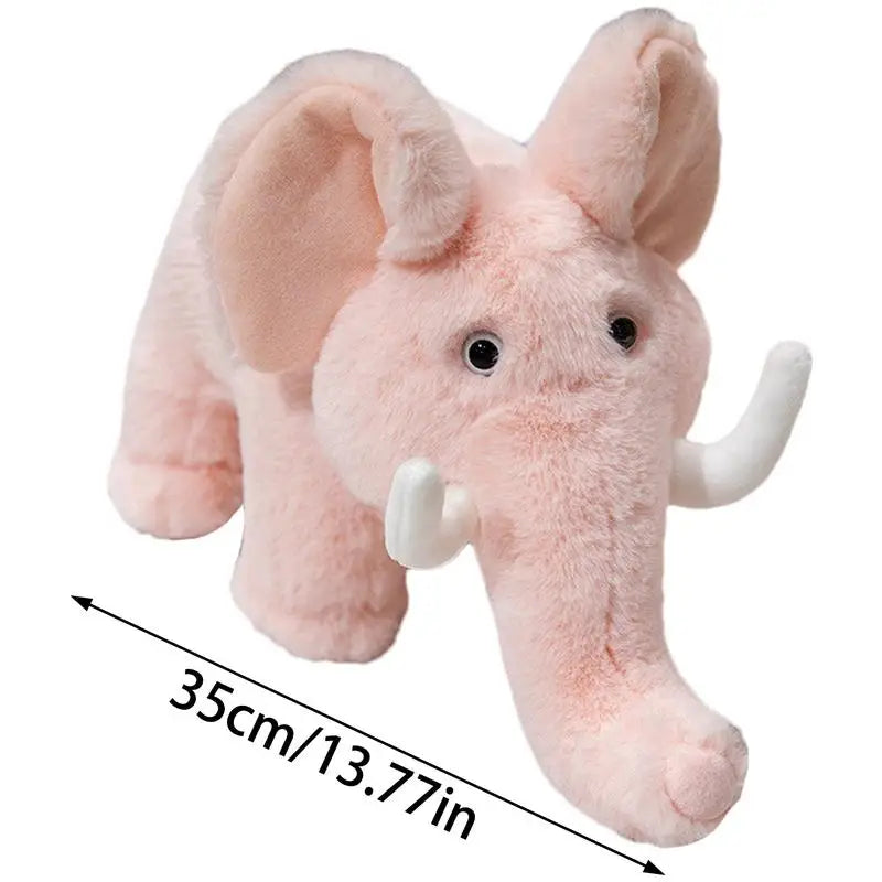 Baby Cute Elephant Plush Stuffed Toy Adorable Elephant Plushies Doll Stuffed Animal Toddler Gifts