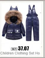 overalls baby clothes Winter Plus velvet New born Infant Boys Girls Warm Thick Jumpsuit Hooded Outfits Snowsuit coat kids Romper