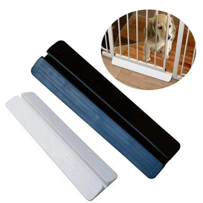 Baby Toddler Pet Gate Fence Fixing Stair Way Safety Lock Thru Door Guide Sheet