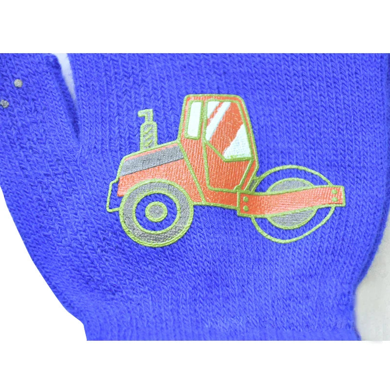 Children's Winter Warm Knitted Gloves Warm  Gloves  Infant Baby Mittens Children Toddler Kids Full Finger Mittens 5-11 Years