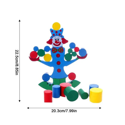 Wooden Stacking Blocks Toy Sensory Building Toys For Toddler Fun Child Puzzle Toy For Toddler Boys Girls Kids Adults For Home