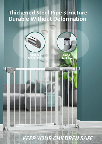 Baby Safety Gate for Stairs Balcony Grating for Babies Door Protector Child Safety Barrier Puppy Door Fence Kids Door Stopper